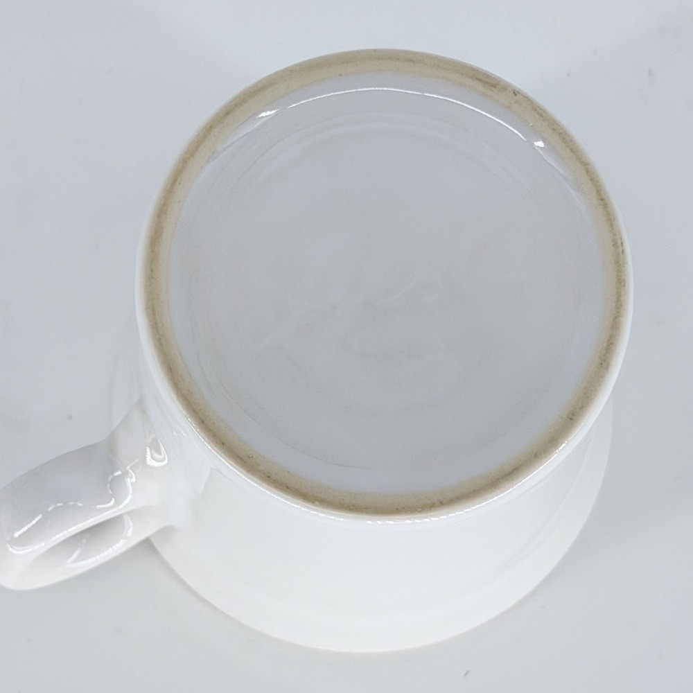 Fiesta Classic Ring Handle Mug 10.25 oz Fiestaware Cup White - Picture 4 of 4